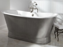 Baño de hierro y acero