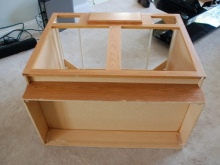 Making a cabinet under the sink with their own hands