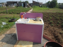 The washbasin for country houses with their own hands