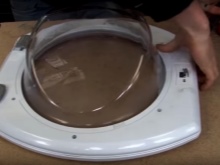 Skalbimo mašinos durelių išardymas