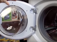 Skalbimo mašinos durelių nuėmimas remontui
