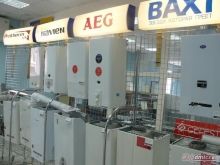 Gas varmvattenberedare 