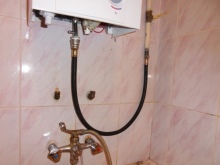 Installation von Warmwasserbereitern