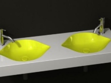 Dizajnerski dvojni umivalnik