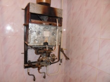 Verwijder de oude gasboiler