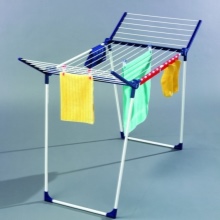 Összecsukható padlóállványos mosószárító