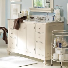 Затворени шкафове за баня