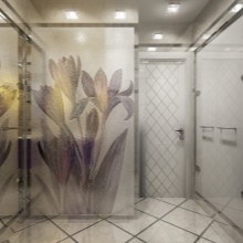 Dekorativ glas dekorativ fast skillevæg