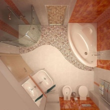 Moderns vannas istabas izkārtojums