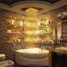 Tropisk dusch i badrumsdesign