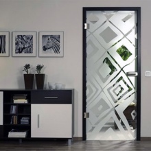 Sandblästrat mönster