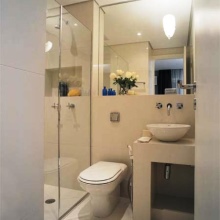 Douchewand voor kleine badkuip