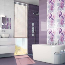 Πολωνικά πλακάκια σε λιλά