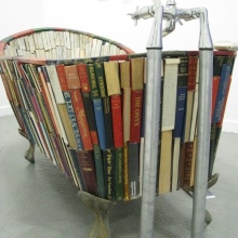 Suunnittelija kylpyamme sisustuksen esineenä