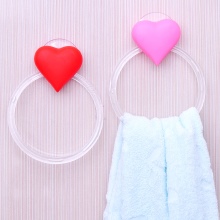 Porte-serviettes avec cœur