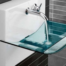 Lavabo sospeso in vetro Villeroy & Boch
