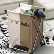 Panier à linge en tissu pour le bain