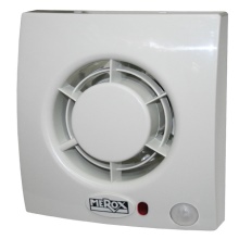 Tichý ventilátor do kúpeľa so spätnou klapkou