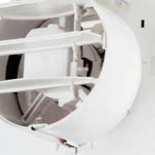 Tichý ventilátor do kúpeľa so spätnou klapkou