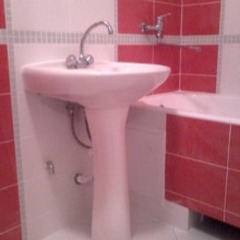 Tulip kylpyhuoneen pesuallas