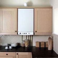 Kémény nélküli oszlop felszerelése a konyhában