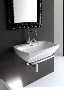 wandhängendes Waschbecken