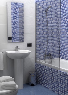 Pare-brise sans cadre pour salle de bains