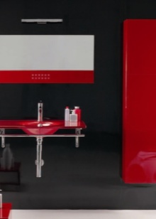 Stikla vannas istabas mēbeles