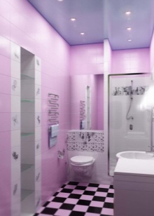 Lila fürdőszoba