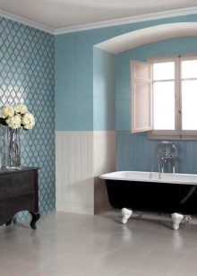 Wall - Provencal bathroom