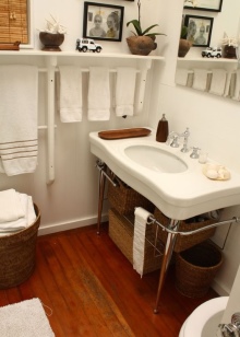 Variedad de accesorios de baño