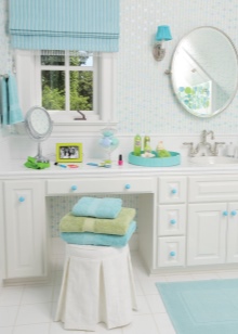 Συνδυασμός τιρκουάζ και λευκού