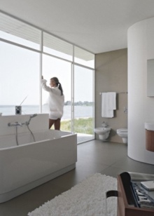 Fristående akrylbadkar