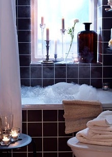 Интериорни аксесоари за малка баня