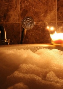 Baie de spumă parfumată