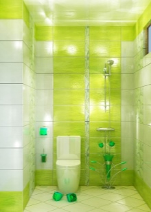 Wit en satijn badkamer