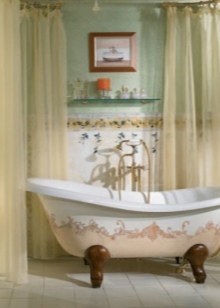 Paravento per vasca da bagno