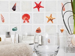 Ruban adhésif et autocollants pour votre salle de bain ! Une façon simple et rapide de rafraîchir le design ! 