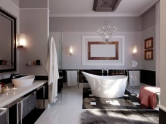 Badrumsprojekt - design och designfunktioner