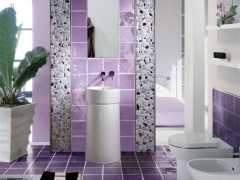 Lilac badeværelse - uovertruffen komfort og romantik.