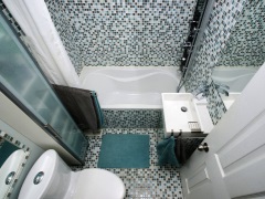 Badrumsdesign i ett panelhus