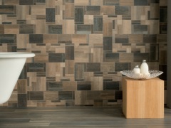 Имитация на плочки и дърво: идеалният избор за вашата баня