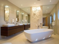 Tencuială decorativă impermeabilă - un finisaj plin de farmec