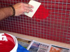 Consumul de chit de umplere pe metru pătrat țiglă metru pătrat