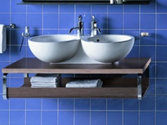 Doppelwaschbecken für das Badezimmer