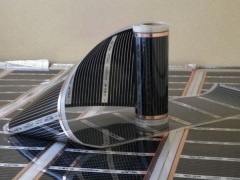 Инфрачервено подово отопление с плочки