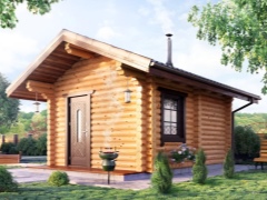 Cabane din bușteni: modele și idei de amenajare