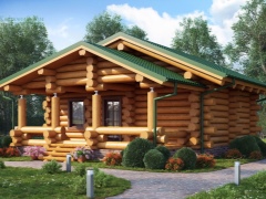 Cum de a construi o saună din bușteni?