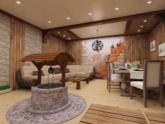 Construirea unui Sauna Sauna Lounge Sauna