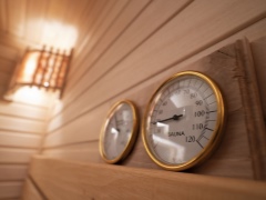 Temperatura optimă și cea mai ridicată din saună